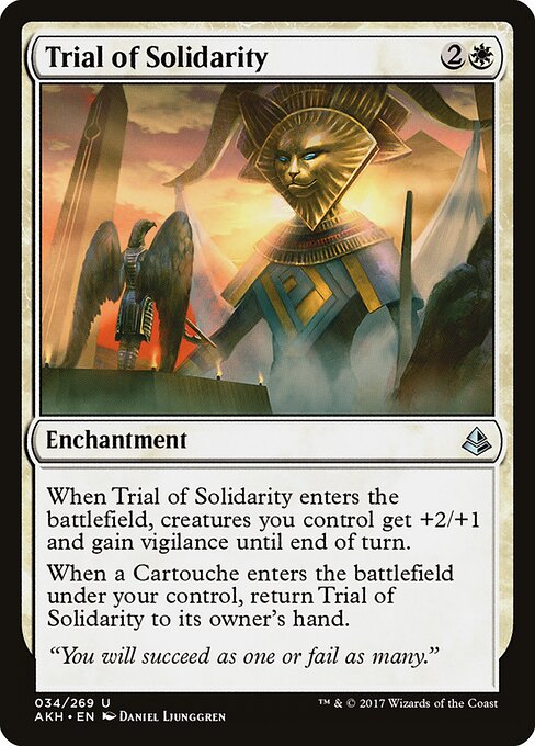 Amonkhet - 34 - Trial of Solidarity - Uncommon
