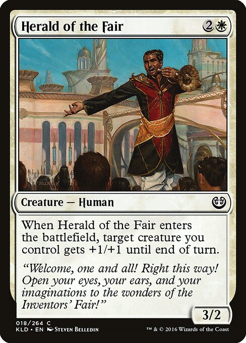 Kaladesh - 18 - Herald of the Fair - Common