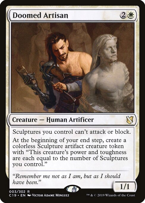 Commander 2019 - 3 - Doomed Artisan - Rare