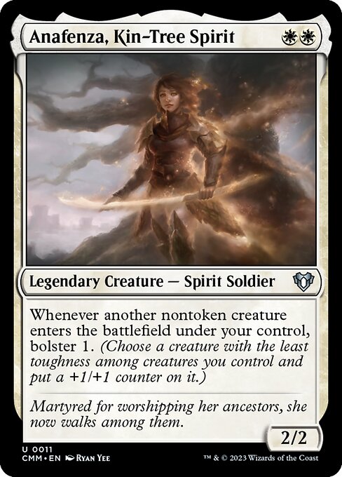 Commander Masters - 11 - Anafenza, Kin-Tree Spirit - Uncommon