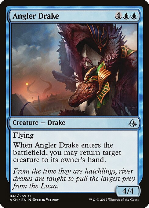 Amonkhet - 41 - Angler Drake - Uncommon