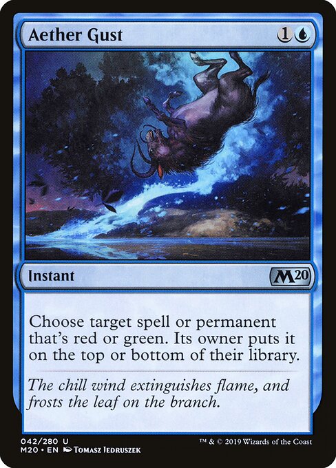 Core Set 2020 - 42 - Aether Gust - Uncommon