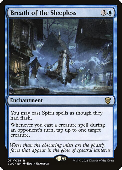 Crimson Vow Commander - 11 - Breath of the Sleepless - Rare