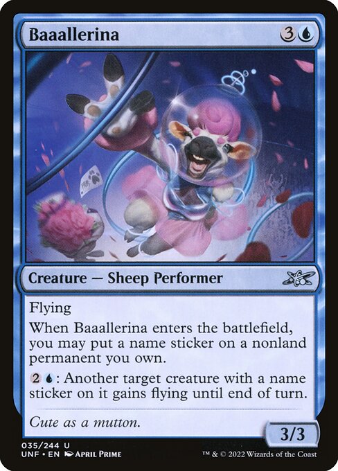 Unfinity - 35 - Baaallerina - Uncommon
