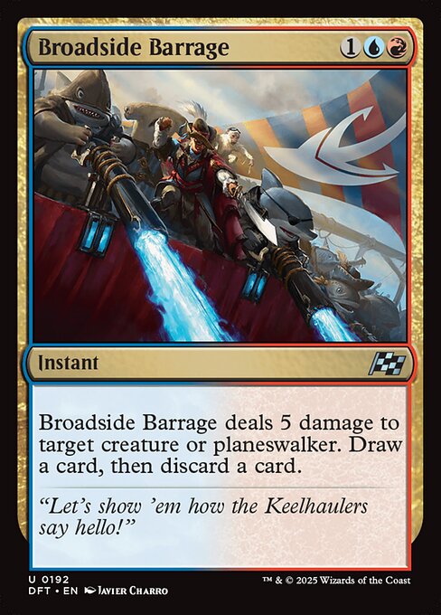 Aetherdrift - 192 - Broadside Barrage - Uncommon