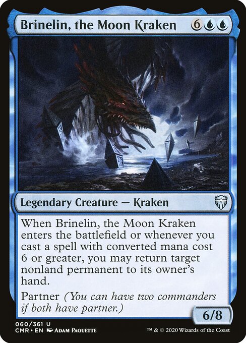 Commander Legends - 60 - Brinelin, the Moon Kraken - Uncommon
