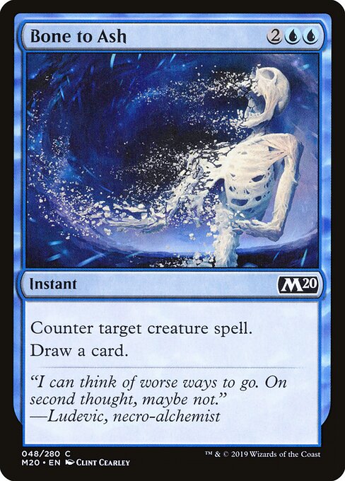 Core Set 2020 - 48 - Bone to Ash - Common