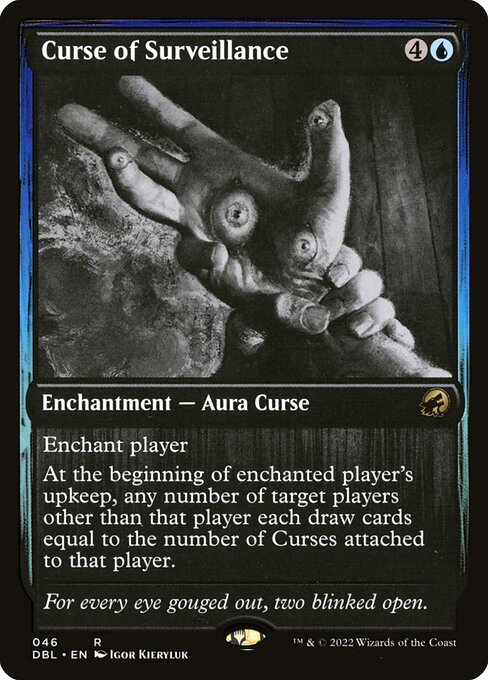 Innistrad: Double Feature - 46 - Curse of Surveillance - Rare