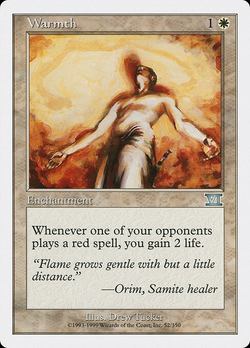 Classic Sixth Edition - 52 - Warmth - Uncommon