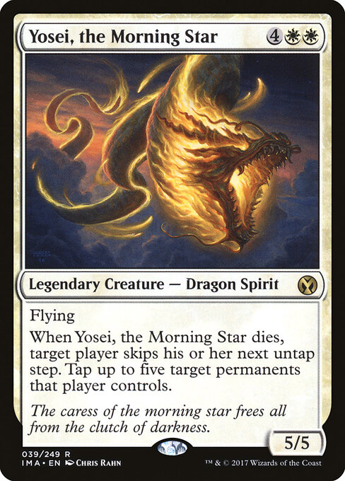 Iconic Masters - 39 - Yosei, the Morning Star - Rare