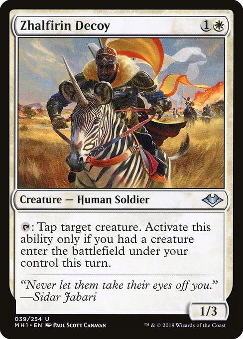 Modern Horizons - 39 - Zhalfirin Decoy - Uncommon
