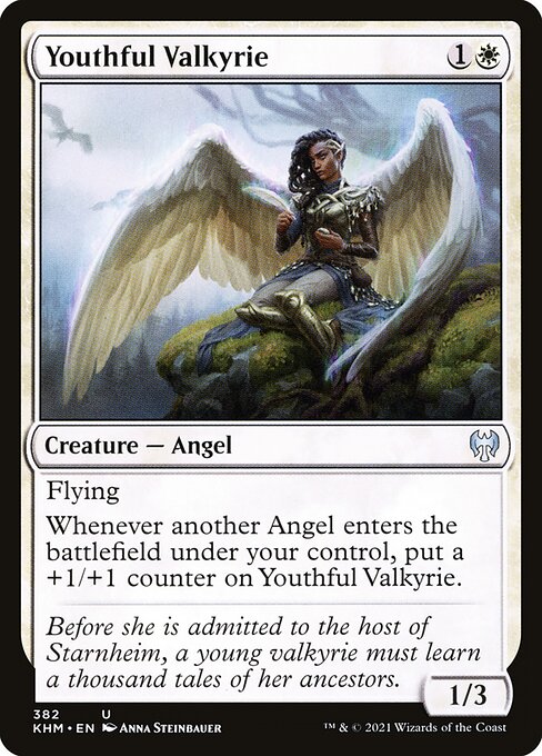 Kaldheim - 382 - Youthful Valkyrie - Uncommon