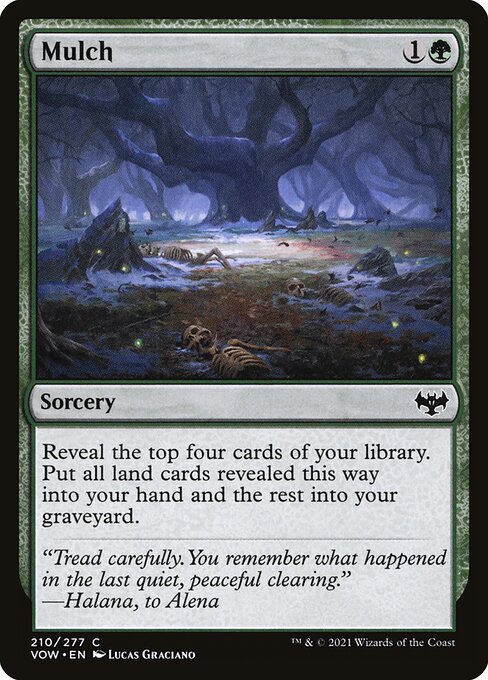 Innistrad: Crimson Vow - 210 - Mulch - Common