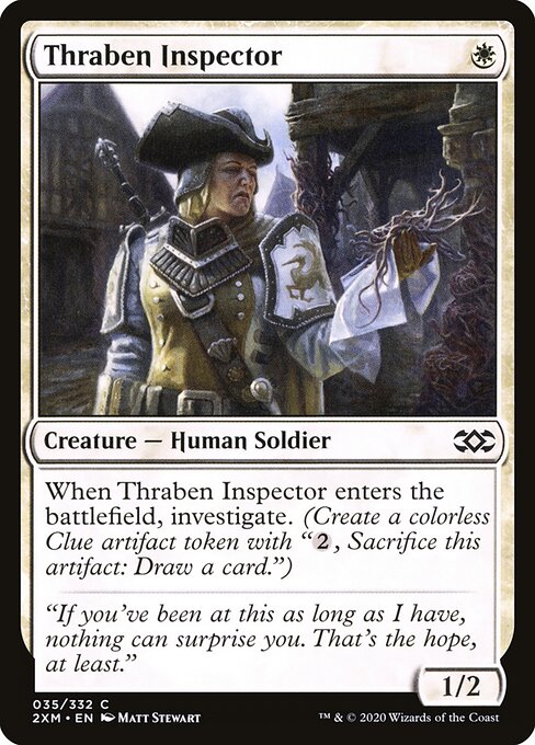 Double Masters - 35 - Thraben Inspector - Common
