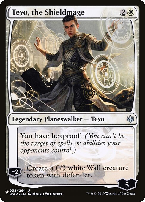 The List - WAR-32 - Teyo, the Shieldmage - Uncommon