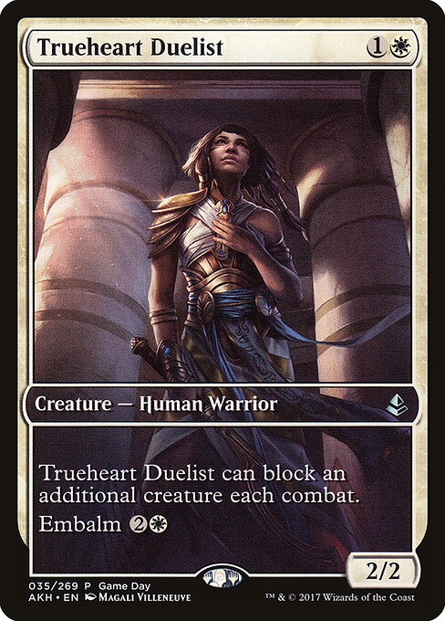 Amonkhet Promos - 35 - Trueheart Duelist - Uncommon