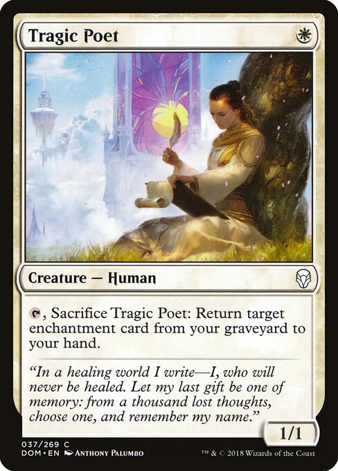 Dominaria - 37 - Tragic Poet - Common