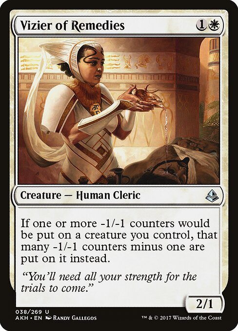 Amonkhet - 38 - Vizier of Remedies - Uncommon