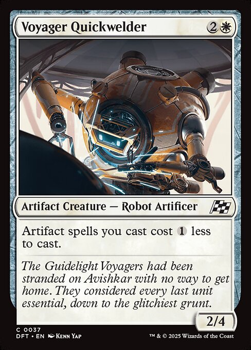 Aetherdrift - 37 - Voyager Quickwelder - Common