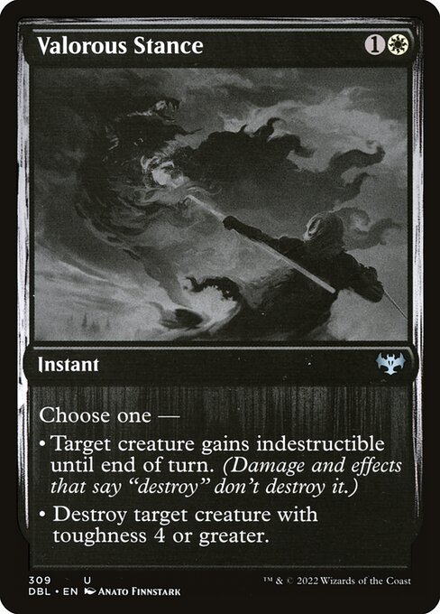 Innistrad: Double Feature - 309 - Valorous Stance - Uncommon