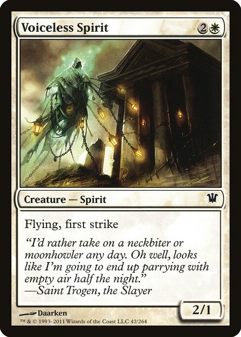 Innistrad - 42 - Voiceless Spirit - Common