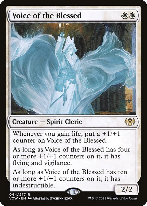 Innistrad: Crimson Vow - 44 - Voice of the Blessed - Rare