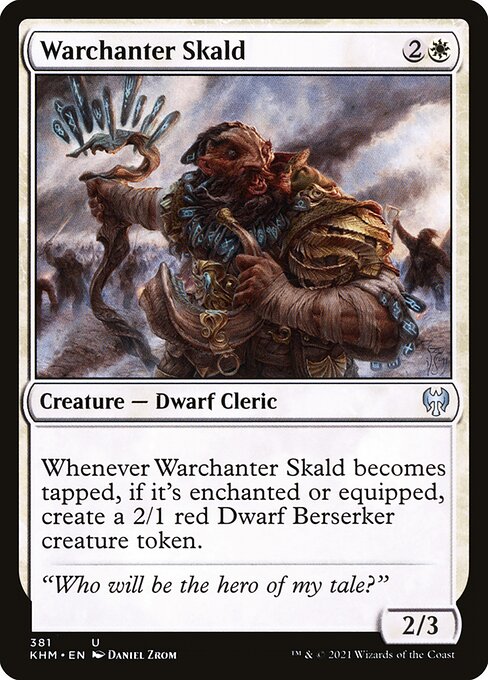 Kaldheim - 381 - Warchanter Skald - Uncommon