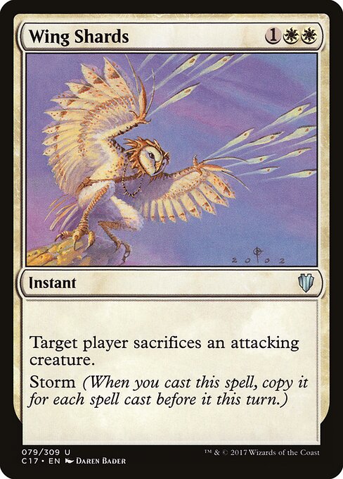 Commander 2017 - 79 - Wing Shards - Uncommon