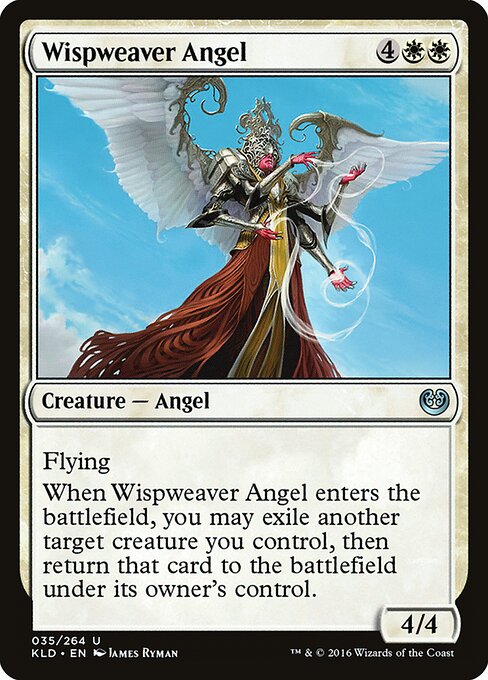 Kaladesh - 35 - Wispweaver Angel - Uncommon