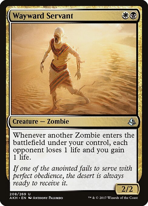 Amonkhet - 208 - Wayward Servant - Uncommon