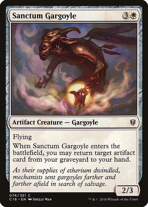 Commander 2016 - 76 - Sanctum Gargoyle - Common