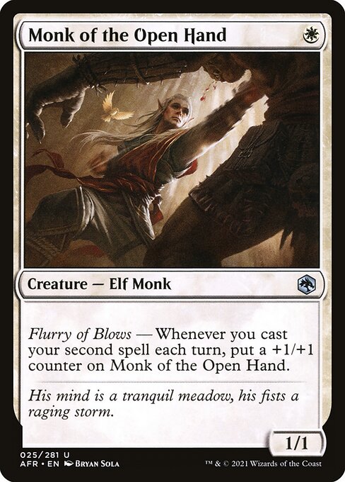 Adventures in the Forgotten Realms - 25 - Monk of the Open Hand - Uncommon