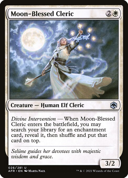 Adventures in the Forgotten Realms - 26 - Moon-Blessed Cleric - Uncommon