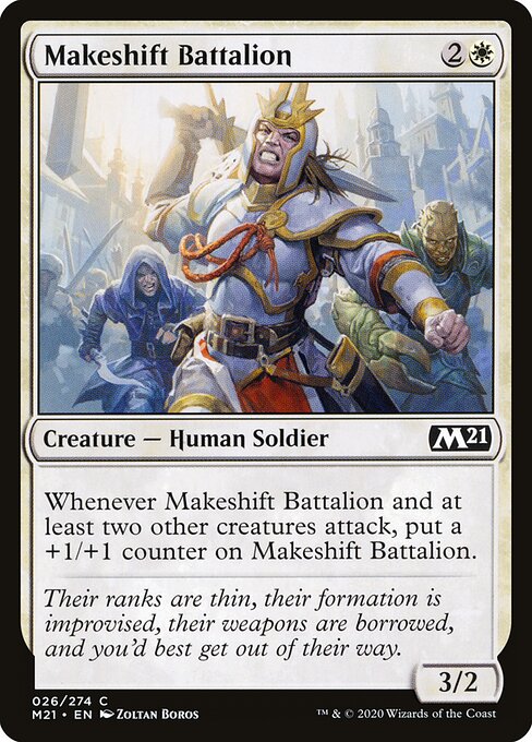 Core Set 2021 - 26 - Makeshift Battalion - Common