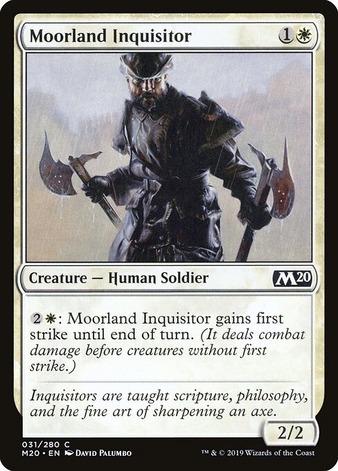 Core Set 2020 - 31 - Moorland Inquisitor - Common