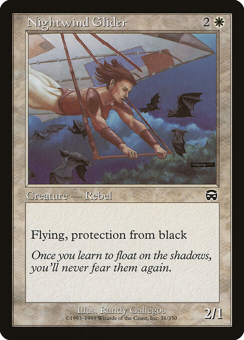 Mercadian Masques - 31 - Nightwind Glider - Common