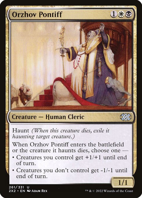 Double Masters 2022 - 261 - Orzhov Pontiff - Uncommon