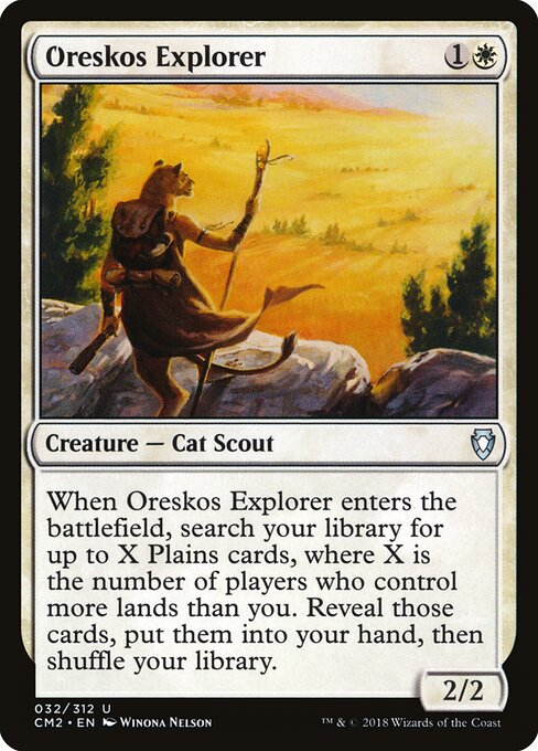 Commander Anthology Volume II - 32 - Oreskos Explorer - Uncommon