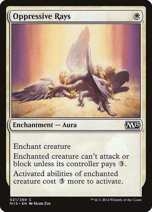 Magic 2015 - 21 - Oppressive Rays - Common