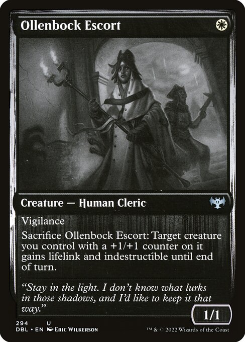 Innistrad: Double Feature - 294 - Ollenbock Escort - Uncommon