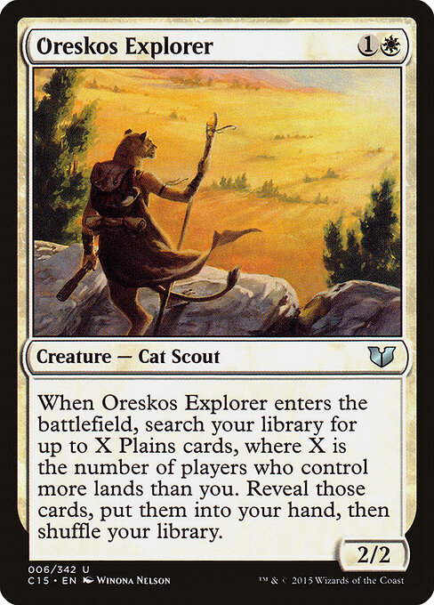 Commander 2015 - 6 - Oreskos Explorer - Uncommon