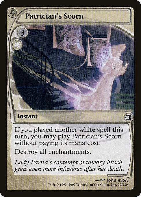 Future Sight - 29 - Patrician's Scorn - Common