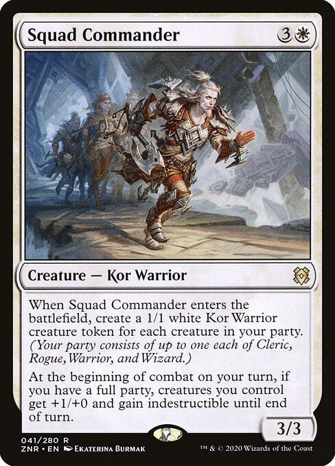 Zendikar Rising - 41 - Squad Commander - Rare