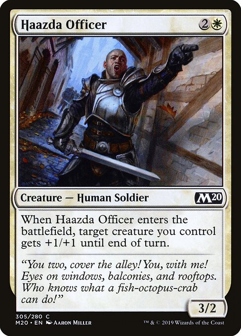 Core Set 2020 - 305 - Haazda Officer - Common