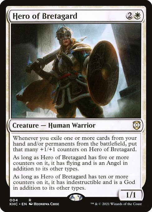 Kaldheim Commander - 4 - Hero of Bretagard - Rare