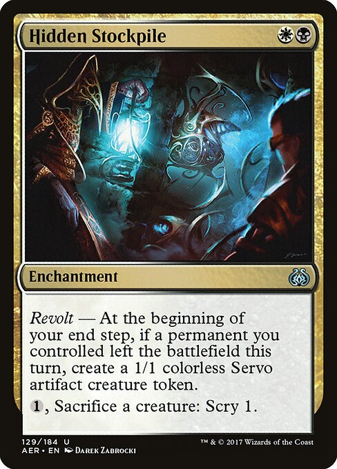 Aether Revolt - 129 - Hidden Stockpile - Uncommon