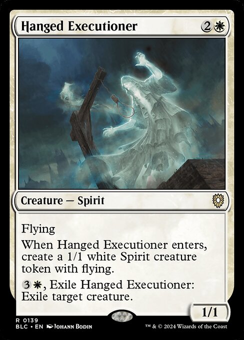 Bloomburrow Commander - 139 - Hanged Executioner - Rare