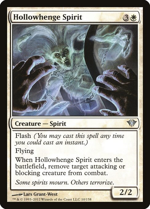 Dark Ascension - 10 - Hollowhenge Spirit - Uncommon