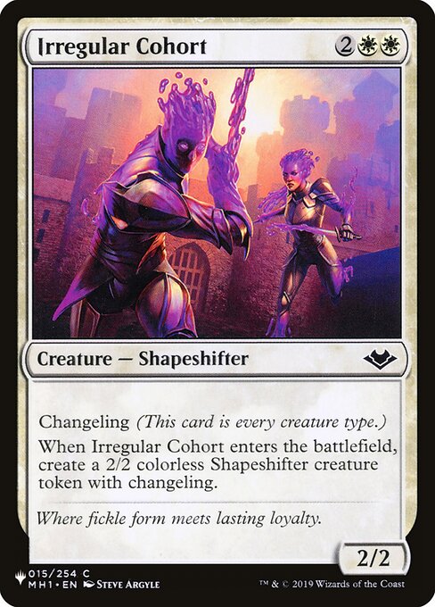 The List - MH1-15 - Irregular Cohort - Common