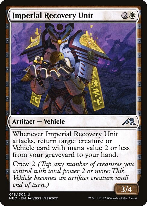 Kamigawa: Neon Dynasty - 18 - Imperial Recovery Unit - Uncommon